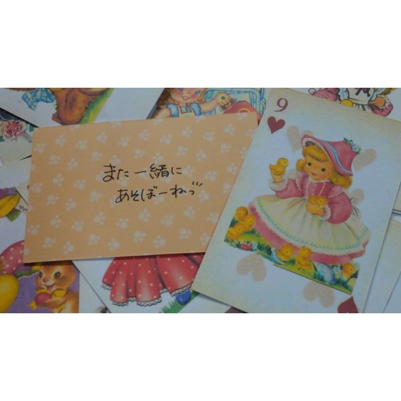 画像10: ★第２弾★　BOX入りメモ・トランプ＊レトロガール＆アニマル　５４枚入り♪　オリジナル