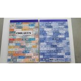 COOL GUY'S☆大きいメモ帳♪　オリジナル