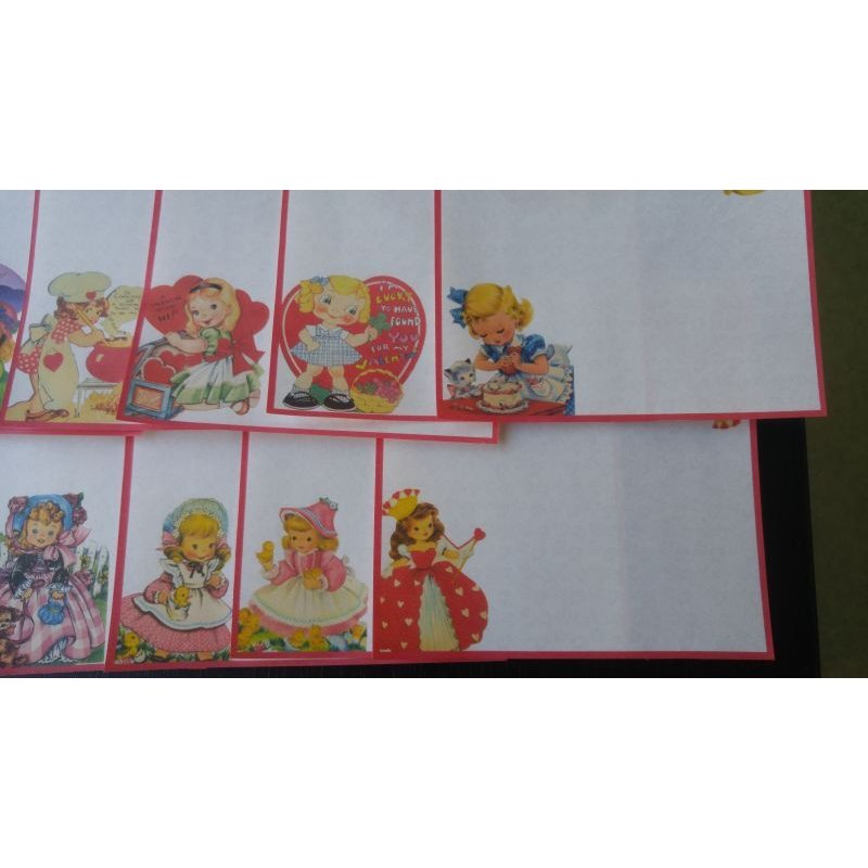 画像6: おすそ分けファイルなどに♪　レトロガール　第２弾　折り紙♪　オリジナル