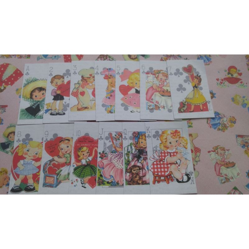 画像6: ★第２弾★　BOX入りメモ・トランプ＊レトロガール＆アニマル　５４枚入り♪　オリジナル