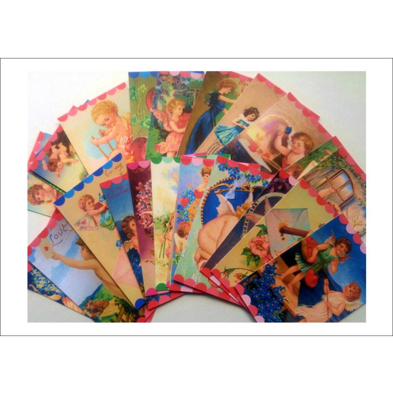 画像4: ★第４弾★　BOX入りメモ・メッセージカード★天使柄♪　６０枚入り♪　オリジナル