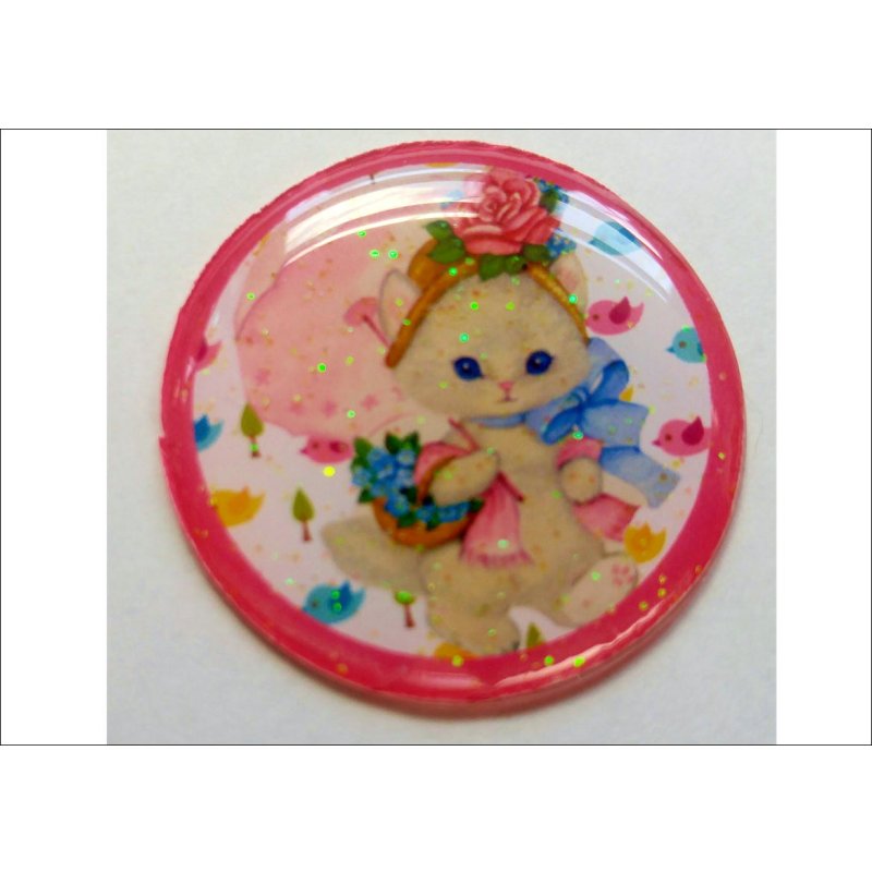 画像6: ラメ入り　ぷっくりシール♪　レトロアニマル(^_^)v　オリジナル