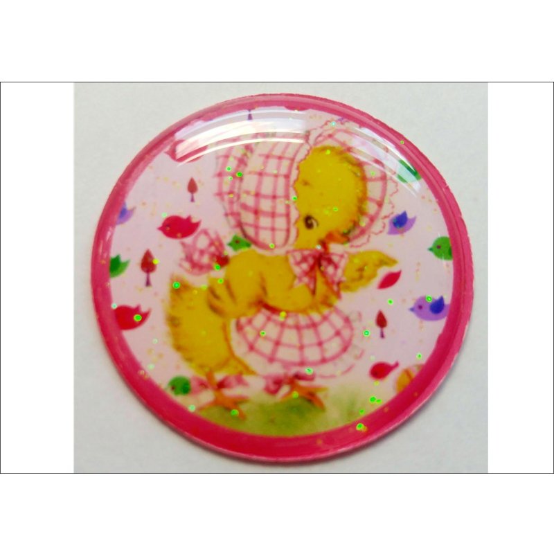 画像5: ラメ入り　ぷっくりシール♪　レトロアニマル(^_^)v　オリジナル