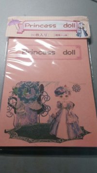 オリジナルメモ帳　princess　doll
