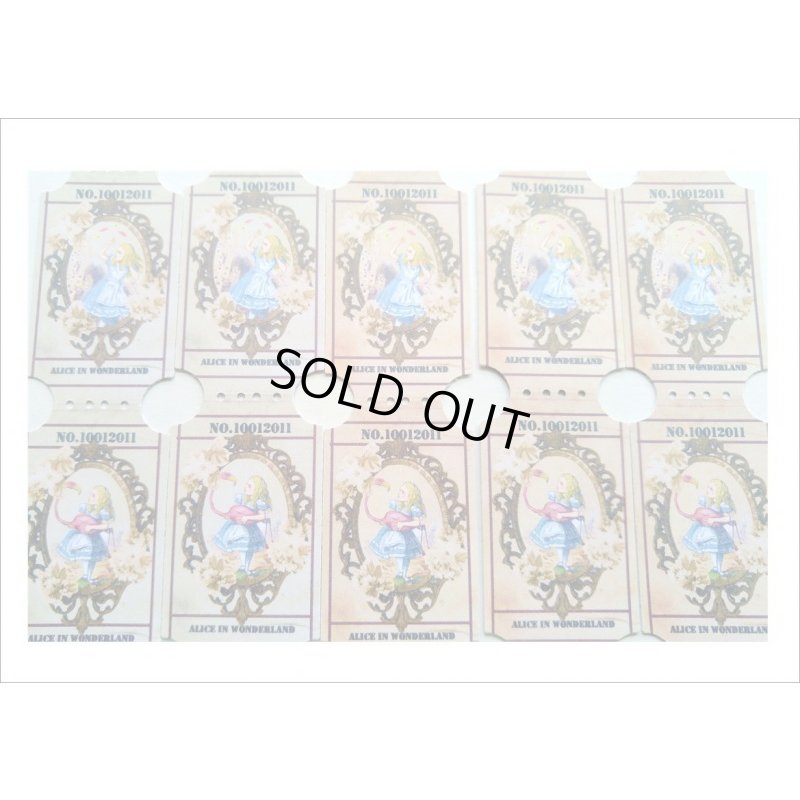 画像4: チケットタグ＊アリス＊栞＊値札＊ラッピングに♪　オリジナル