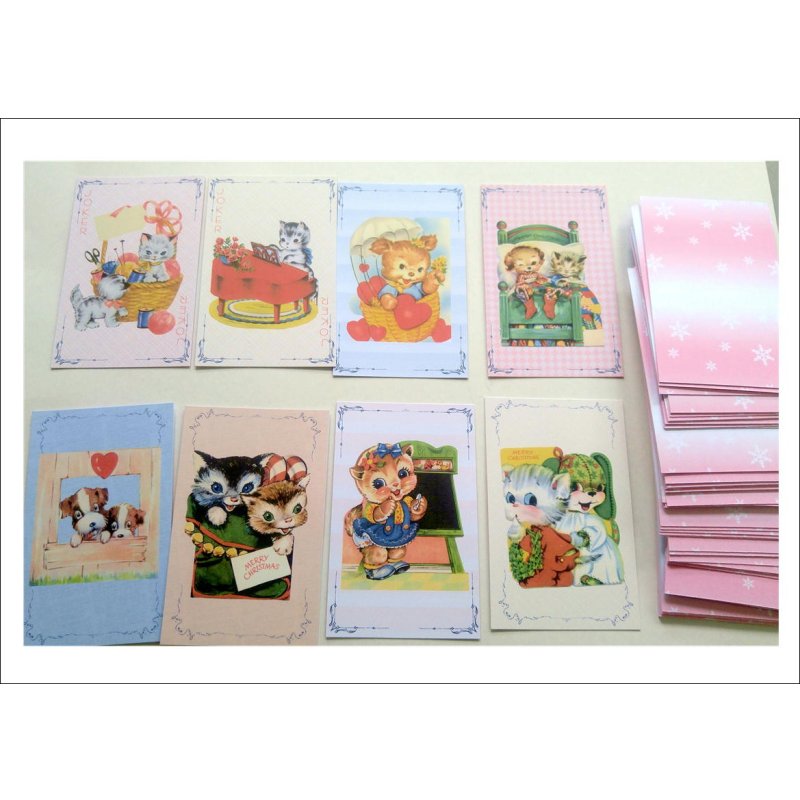 画像6: ★第５弾★　BOX入り　トランプメモ★　New　レトロアニマル　６０枚入り♪　オリジナル