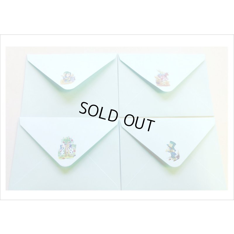 画像7: ★アリス　ミニ封筒３色セット　各４柄入り★　オリジナル