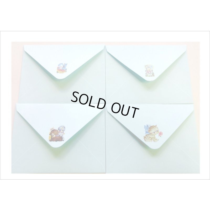画像4: ★レトロアニマル　ミニ封筒３色セット　各４柄入り★　オリジナル