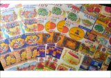 フルーツラベル＊平袋＊ツヤがある紙＊大きめ☆　オリジナル