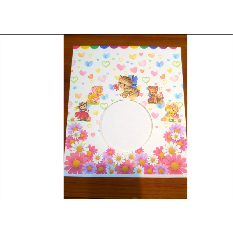 画像3: レトロ　穴あき封筒入り　光沢シールセット♪　オリジナル