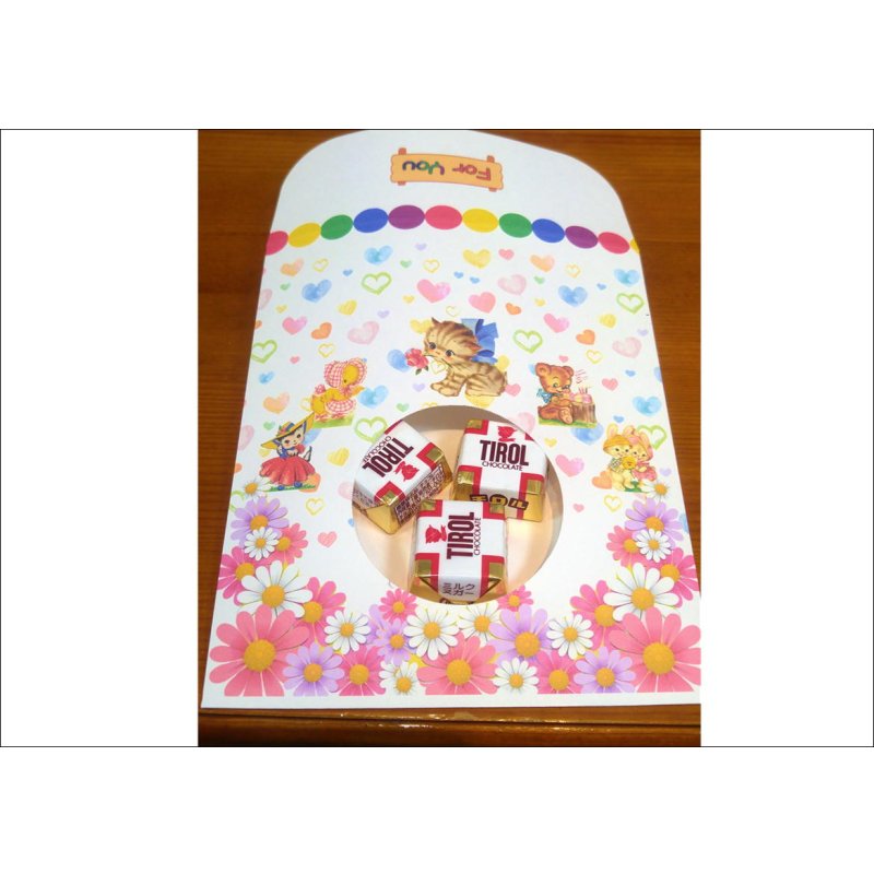 画像6: レトロ　穴あき封筒入り　光沢シールセット♪　オリジナル