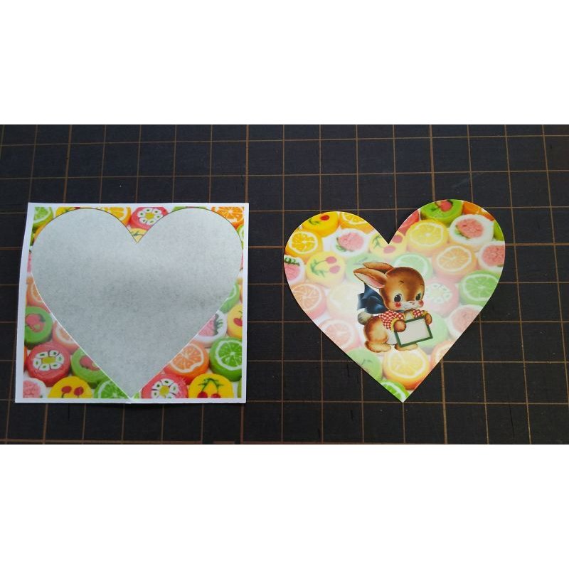 画像14: レトロ　穴あき封筒入り　光沢シールセット♪　オリジナル