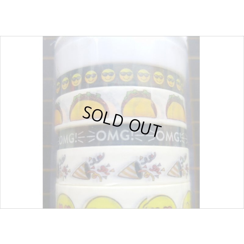 画像3: 顏文字　絵文字　豪華１５巻セット♪海外マステ　クリックポスト不可