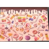 ピンク＊チョコ＆マカロン＆ドーナツ＊厚め＊コラージュ＊オリジナル