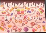 ピンク＊チョコ＆マカロン＆ドーナツ＊厚め＊コラージュ＊オリジナル
