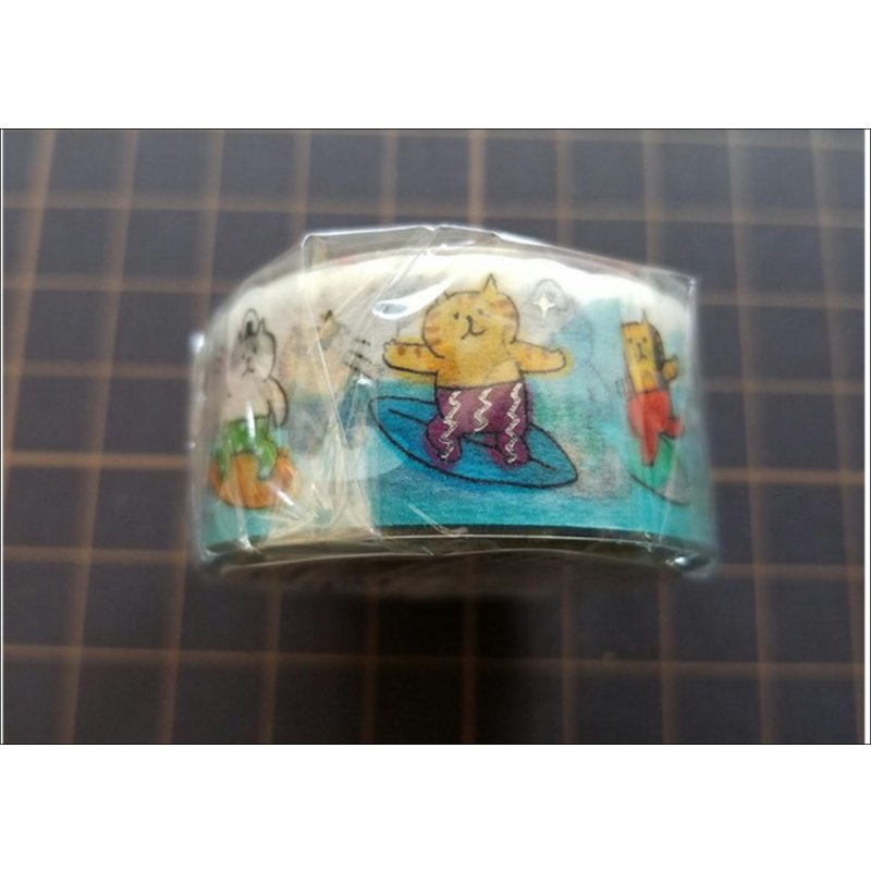 画像5: 波乗りネコ柄　MIND　WAVE　