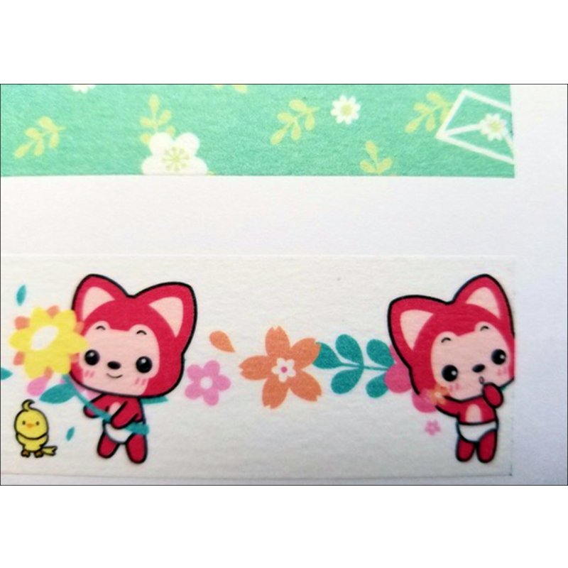 画像3: Ali　the Fox　フラワー　BGM　２巻セット　マステ　♪　クリックポスト不可　