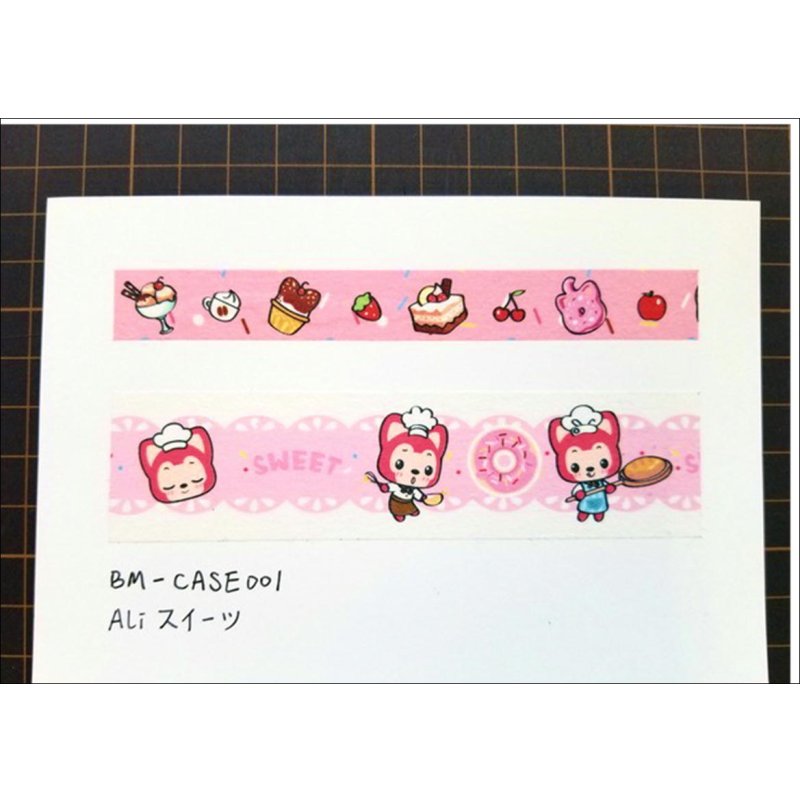 画像8: パンダ　レッド　BGM　マステ　♪　クリックポスト不可　