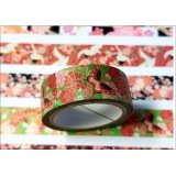 「松竹梅に蝶」　Kimono　美　（きものび）マスキングテープ