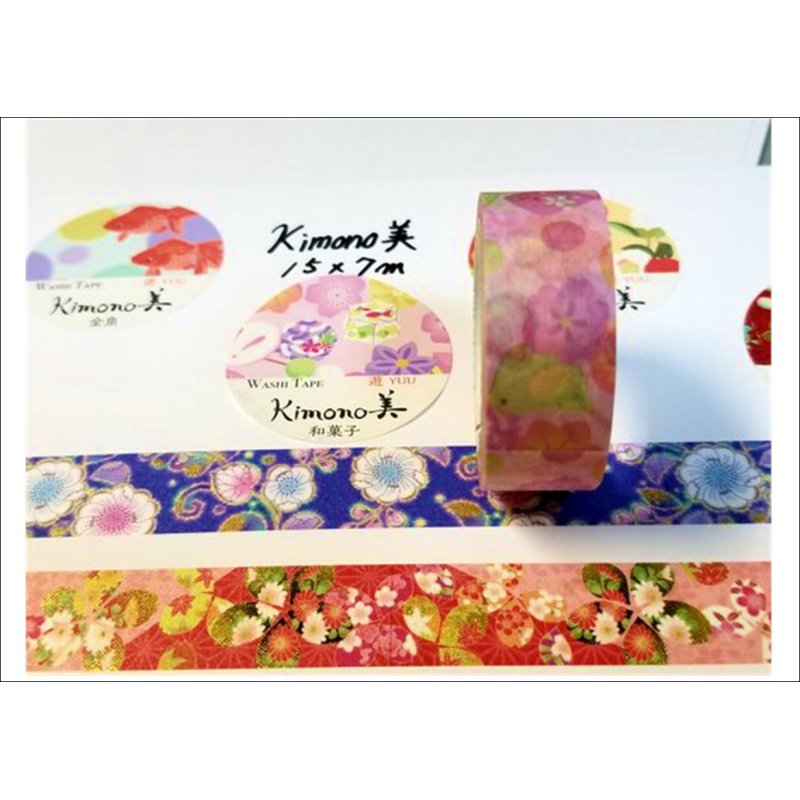 画像2: 「和菓子」　Kimono　美　（きものび）マスキングテープ