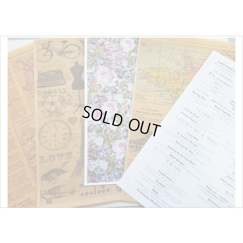 画像7: 第３弾　★オリジナル★ジャンクジャーナルペーパーセット♪