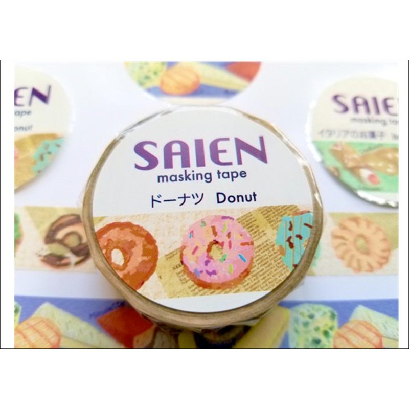 画像3: 「ドーナツ」　SAIEN　彩宴　マスキングテープ