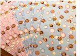 しゃぼん玉＊レトロガール＆ボーイ＊コラージュペーパー＊B＊2色入り＊オリジナル