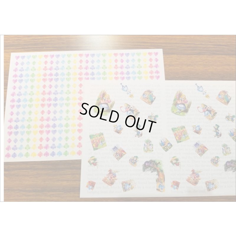 画像10: アリスだらけ！オリジナルセット＊ダイカットシール付き♪