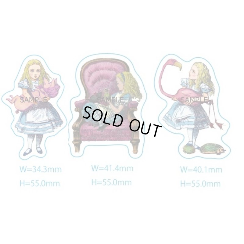 画像3: アリスだらけ！オリジナルセット＊ダイカットシール付き♪