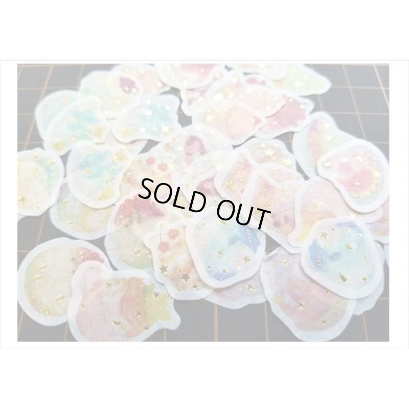 画像3: かき氷　BGM　フレークシール　♪　