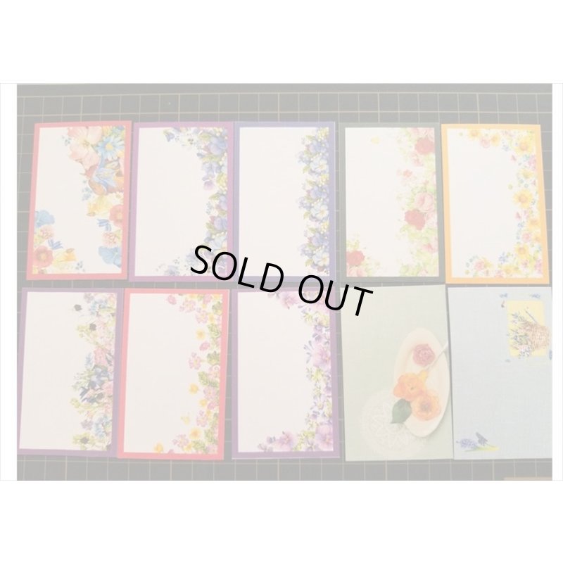 画像9: ★第７弾★　BOX入り　メモ★フラワー洋書　６０枚入り♪　オリジナル