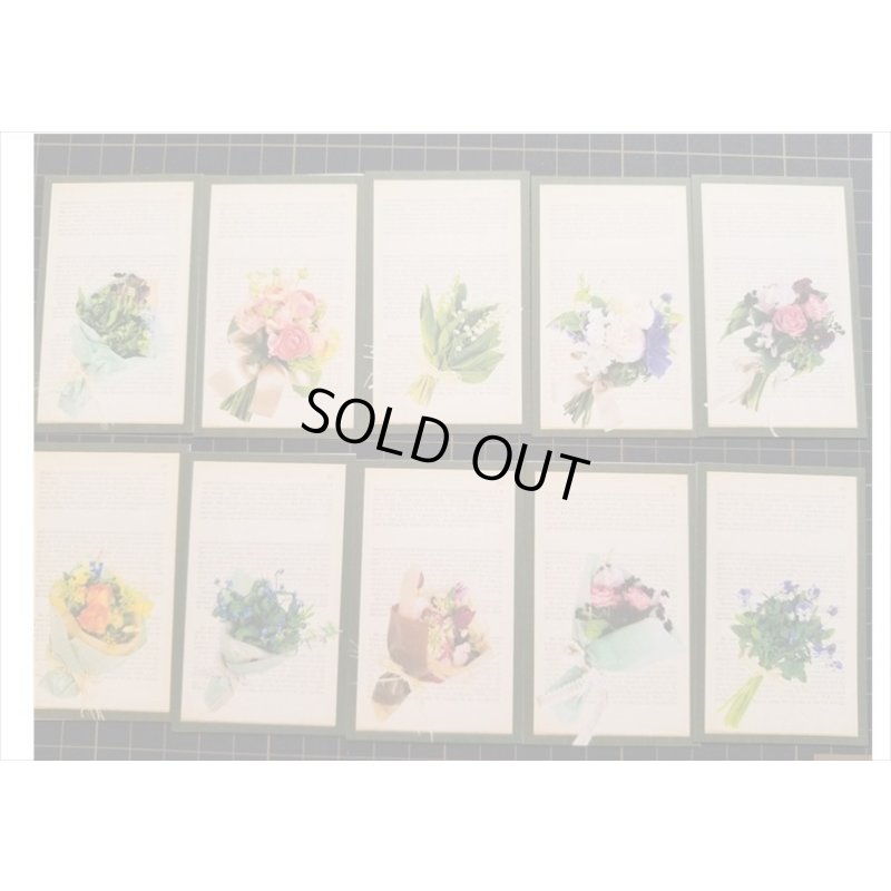 画像4: ★第７弾★　BOX入り　メモ★フラワー洋書　６０枚入り♪　オリジナル