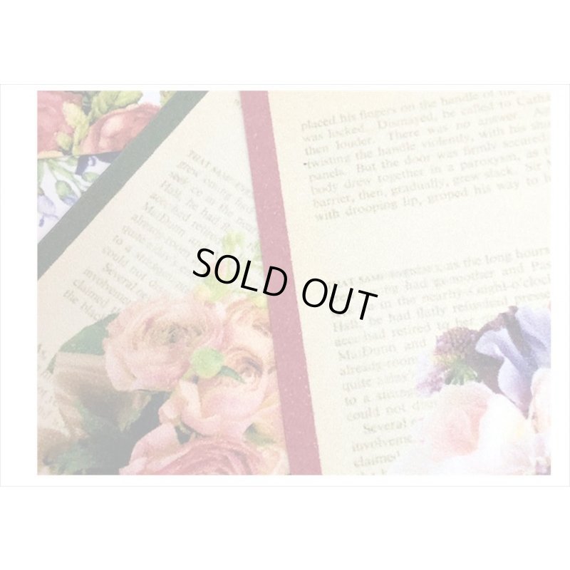 画像6: ★第７弾★　BOX入り　メモ★フラワー洋書　６０枚入り♪　オリジナル