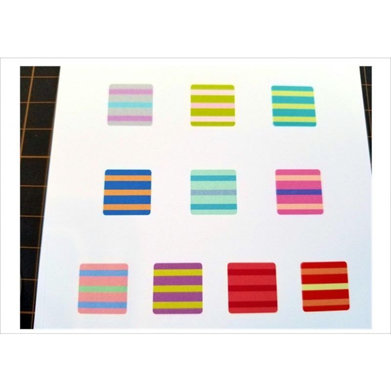 画像5: ボーダー　bande　１枚ずつめくれるマステ　