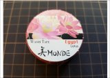 「ハス」　美MONDE（エジプト）マスキングテープ　金箔