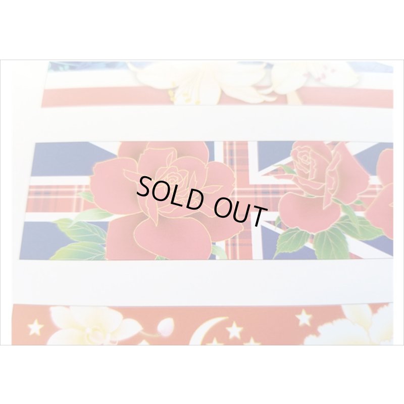 画像3: 「バラ」　美MONDE（イギリス）マスキングテープ　金箔