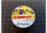 「ドーク・ラーチャブルック」　美MONDE（タイ）マスキングテープ　金箔