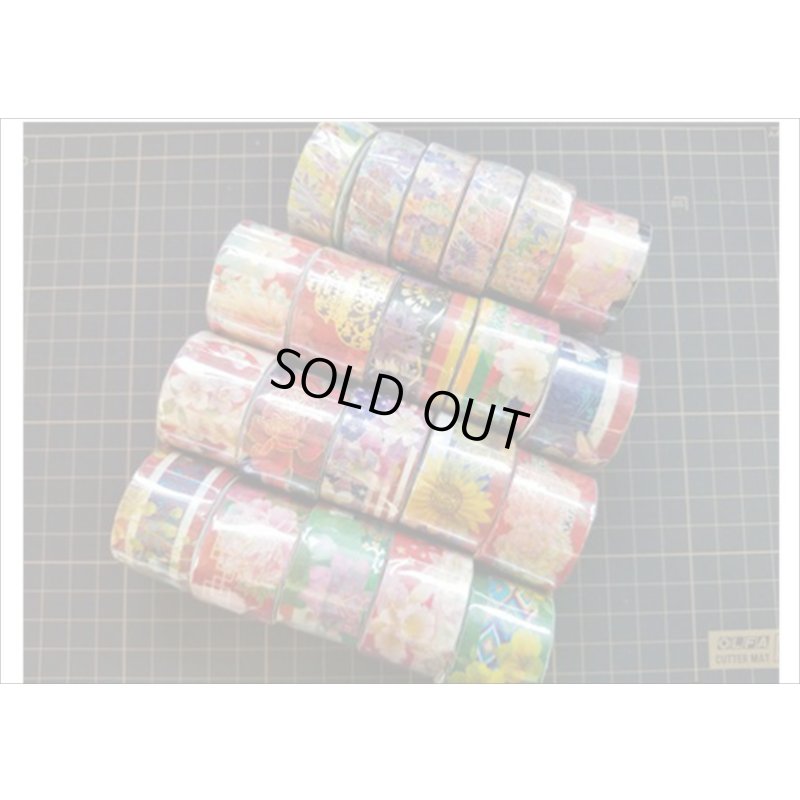 画像6: 「バラ」　美MONDE（イギリス）マスキングテープ　金箔