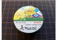 「イッぺー」　美MONDE（ブラジル）マスキングテープ　金箔