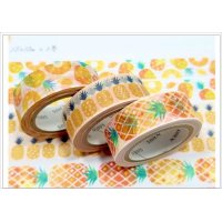 「パイナップル３巻セット」　SAIEN　彩宴　マスキングテープ　クリックポスト不可