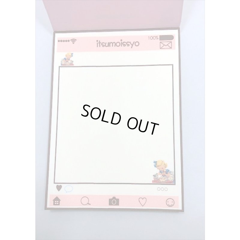 画像5: ♡レトロガール♡　インスタ風ミニメモ帳♪　オリジナル