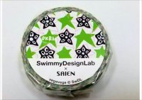 「vegevege Okra」SwimmyDesignLab×SAIEN　マスキングテープ　カミイソ産商