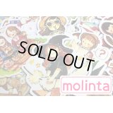 molinta💓160枚以上🎵＊人物＊シール＊耐水性あり＊柄違い＊海外製