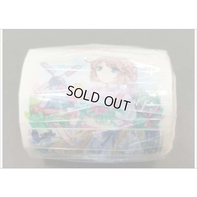 画像4: 花を摘む少女　人物柄　特殊インク　海外製　クリックポスト不可