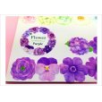 画像1: flower purple　ちぎロール　１３５ピース　MIND　WAVE　クリックポスト不可 (1)
