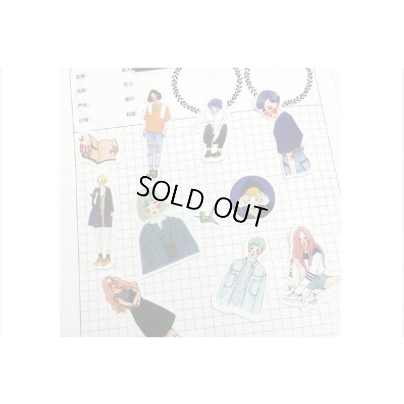 画像8: 女子＊人物＊シール＊防水＊280枚❕❕＊海外製