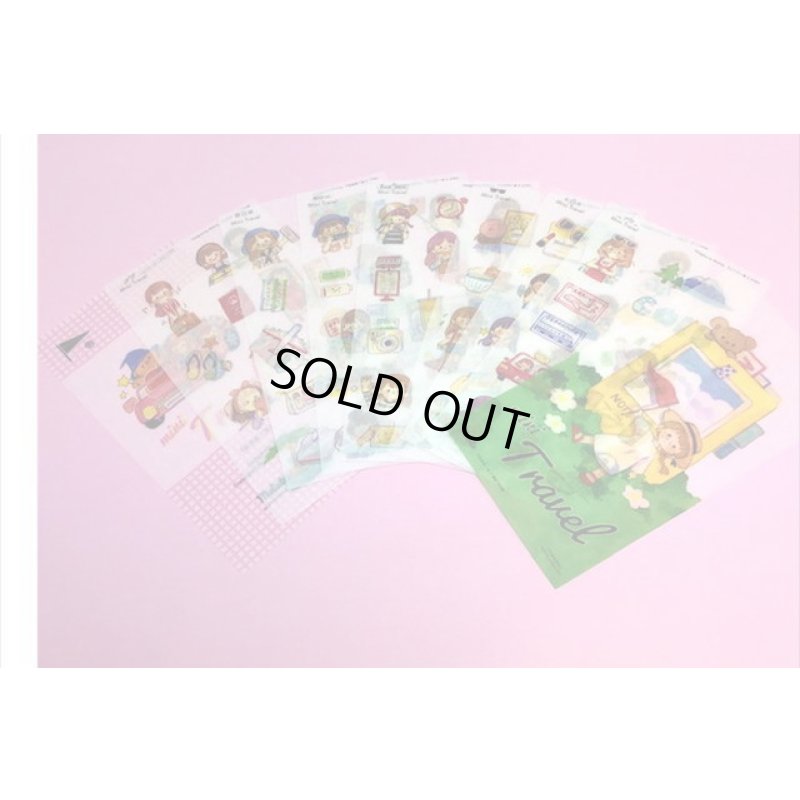 画像6: Molinta＊封筒入り＊和紙シール＊トラベル＊💓モリンタ＊海外製