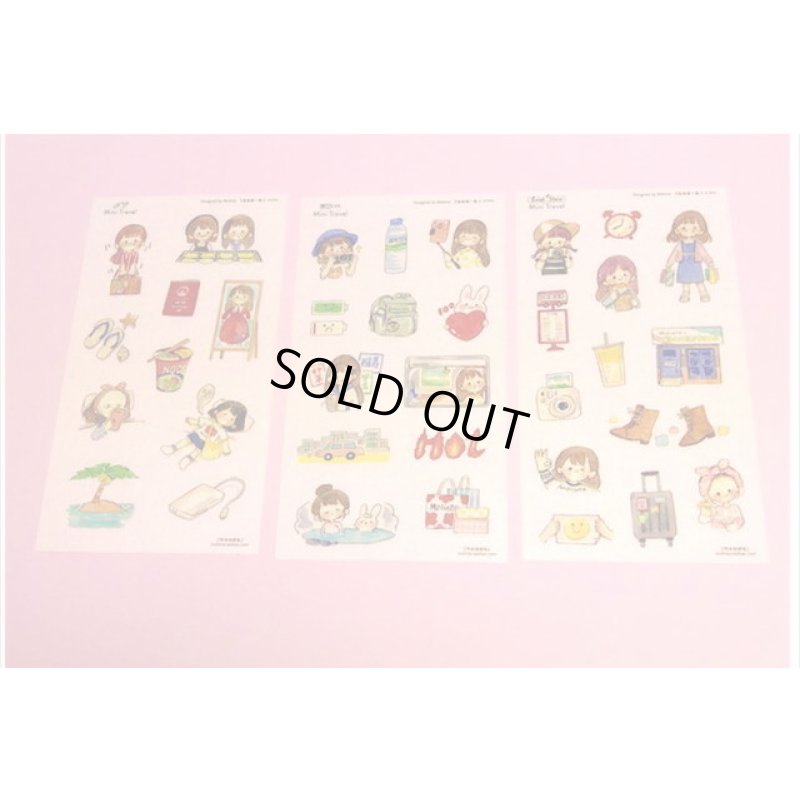 画像4: Molinta＊封筒入り＊和紙シール＊トラベル＊💓モリンタ＊海外製