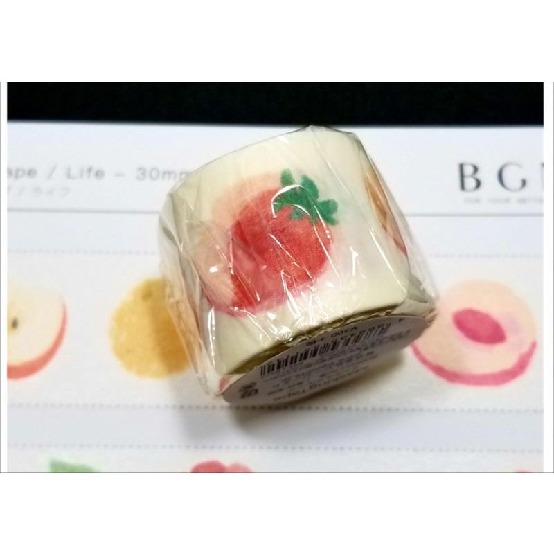 画像3: ミックスフルーツ　BGM　ライフ　マスキングテープ　♪　クリックポスト不可