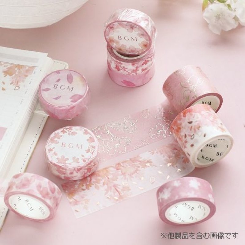 画像5:  Special 桜 飛桜  BGM マスキングテープ ♪